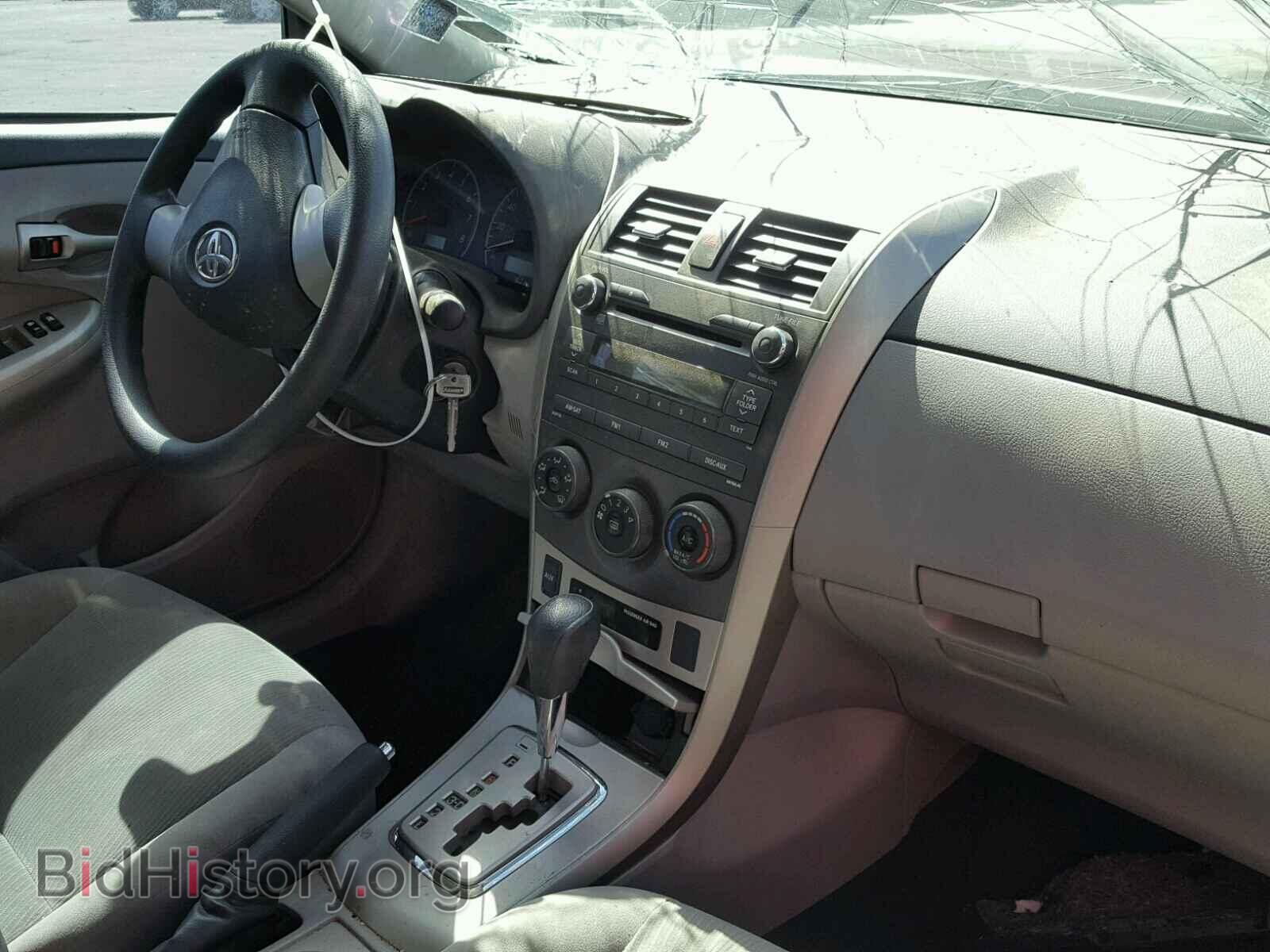 2011 TOYOTA COROLLA BA - VIN: 2T1BU4EE3BC657733 - Фото 9