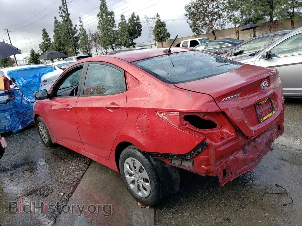 2015 HYUNDAI ACCENT - VIN: KMHCT4AE8FU827165 - Фото 2