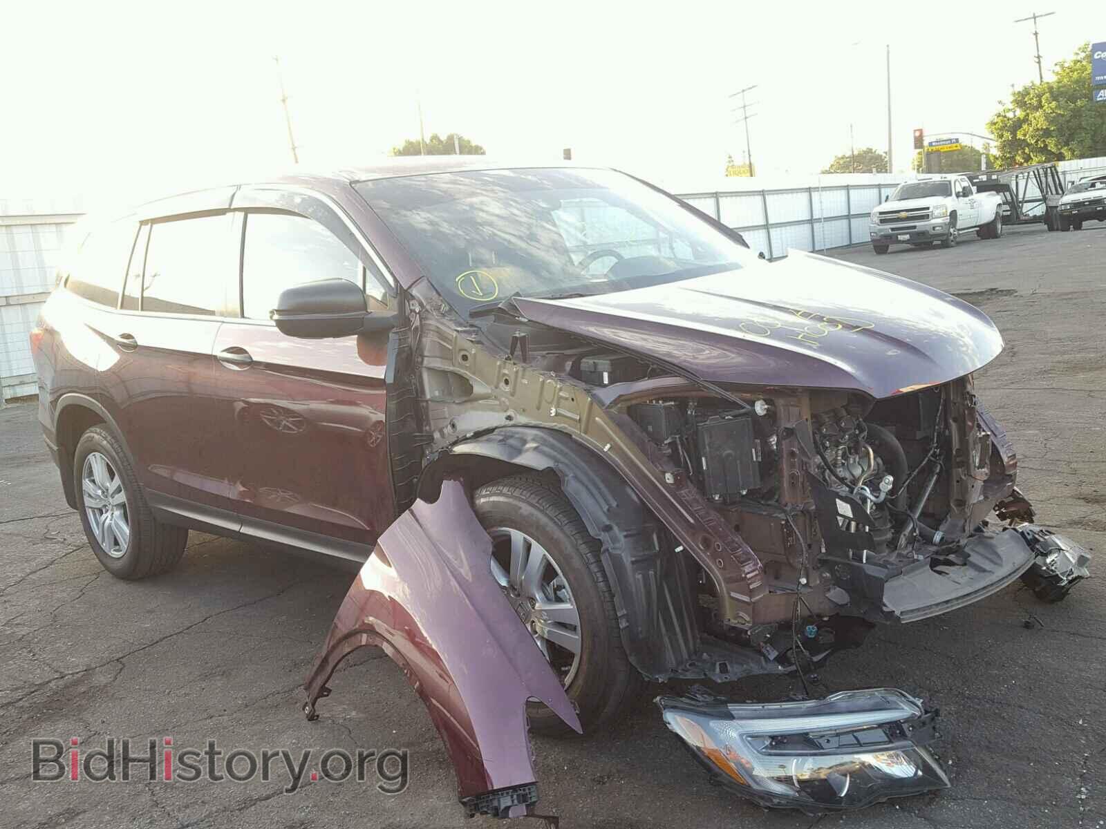 Фотография 5FNYF5H18GB008774 - HONDA PILOT 2016