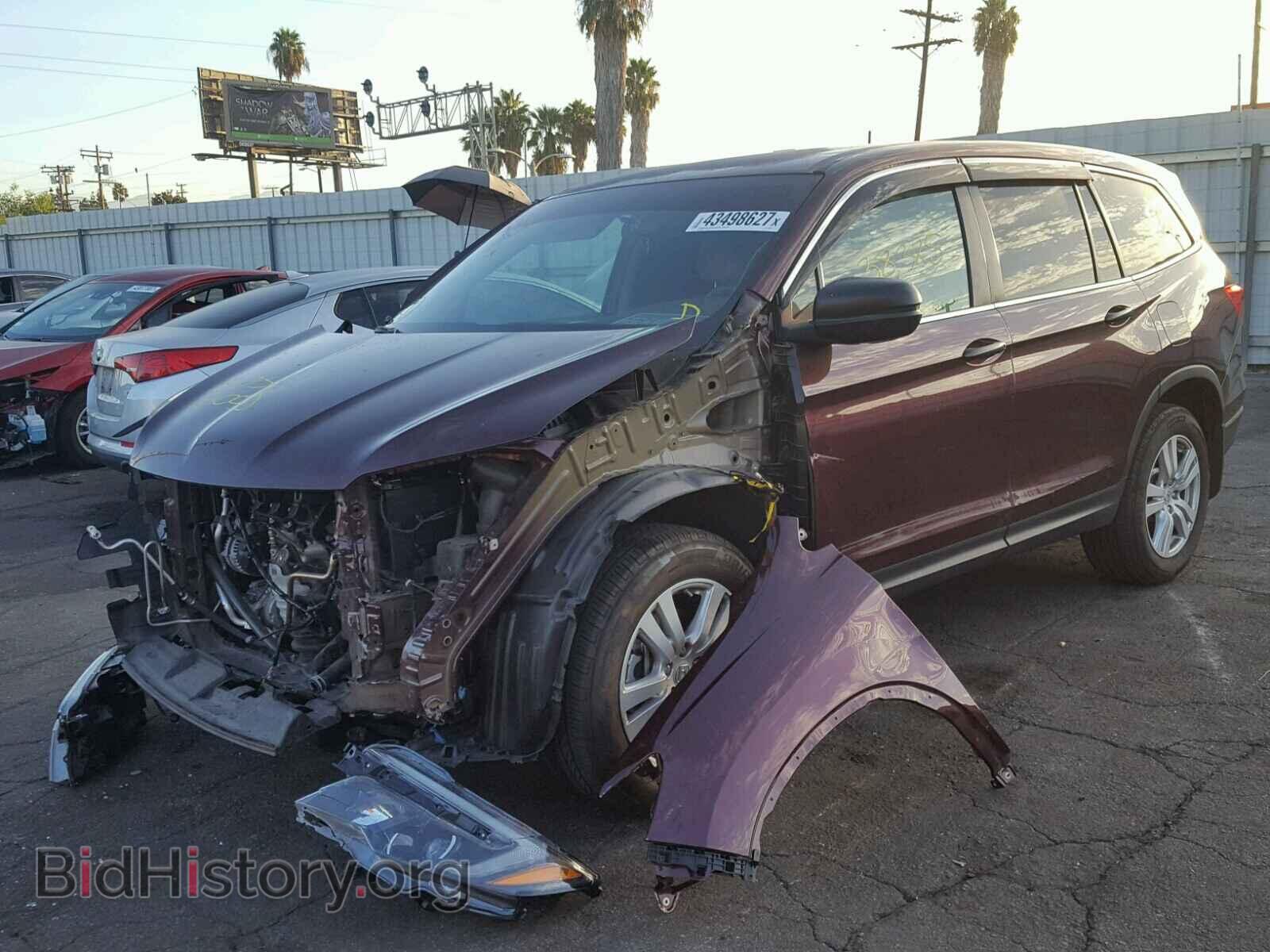 2016 HONDA PILOT - VIN: 5FNYF5H18GB008774 - Фото 2