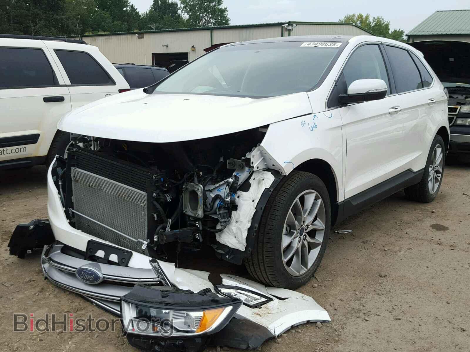 2017 FORD EDGE TITAN - VIN: 2FMPK4K81HBB10743 - Фото 2