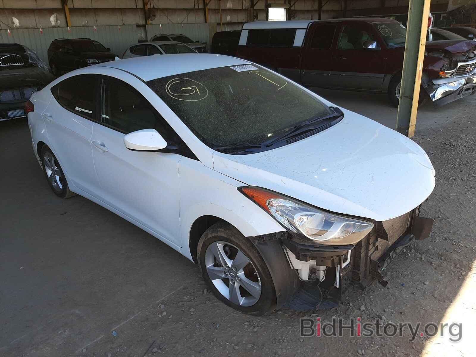 Photo 5NPDH4AE1CH149407 - HYUNDAI ELANTRA 2012