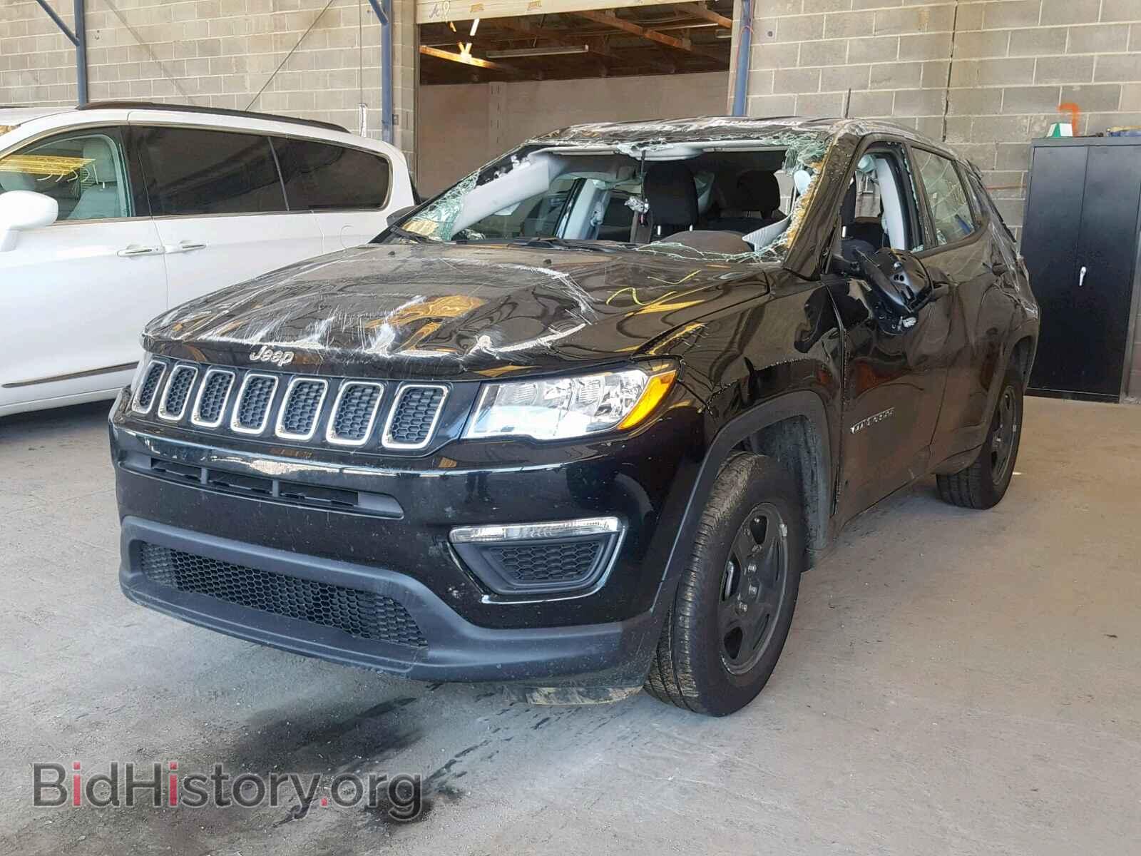 2019 JEEP COMPASS SP - VIN: 3C4NJCAB8KT736601 - Фото 2