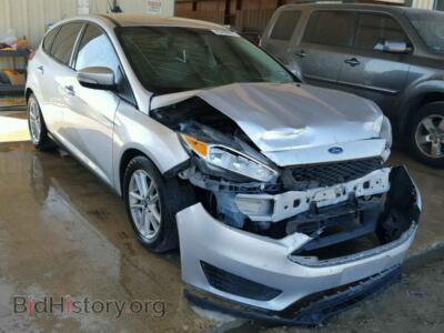 2015 Ford FOCUS, silver — VIN 1FADP3K29FL261136, Copart