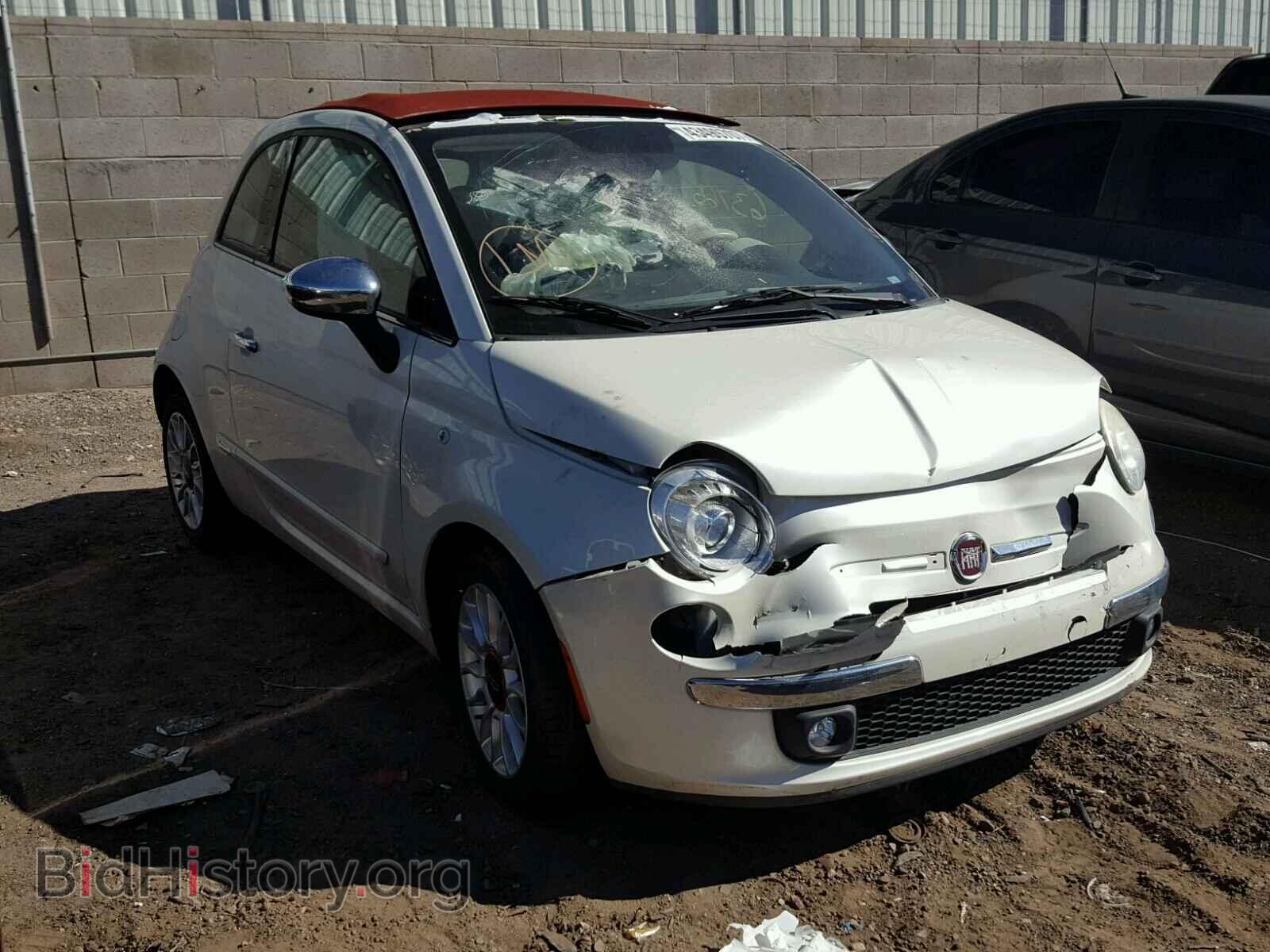 Photo 3C3CFFER3CT109523 - FIAT 500 2012