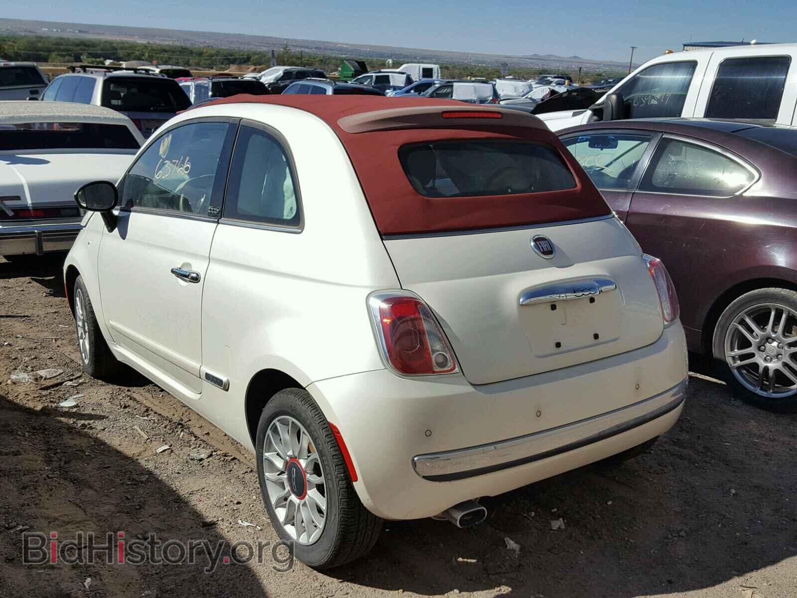 2012 FIAT 500 - VIN: 3C3CFFER3CT109523 - Фото 3