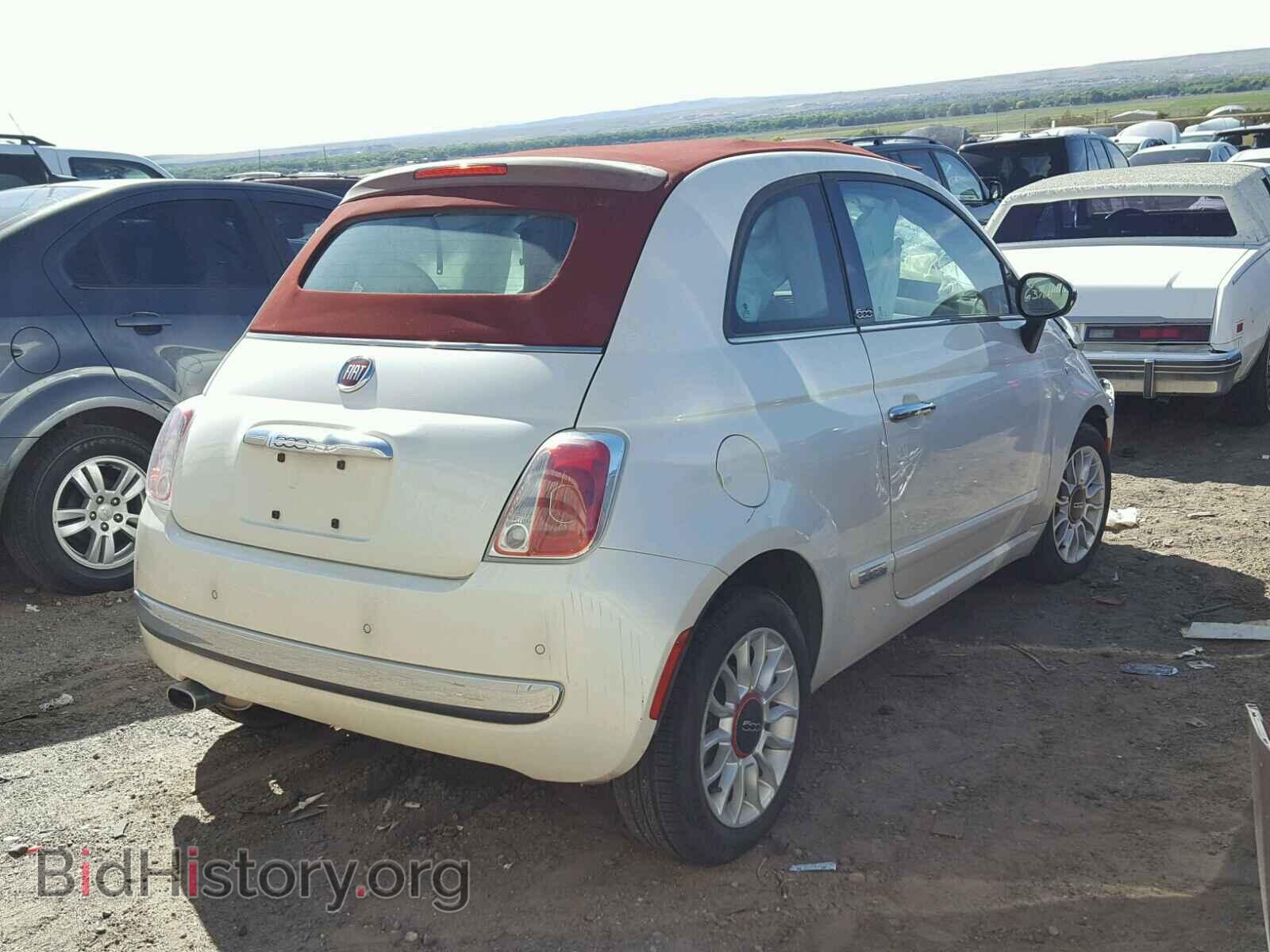 2012 FIAT 500 - VIN: 3C3CFFER3CT109523 - Фото 4