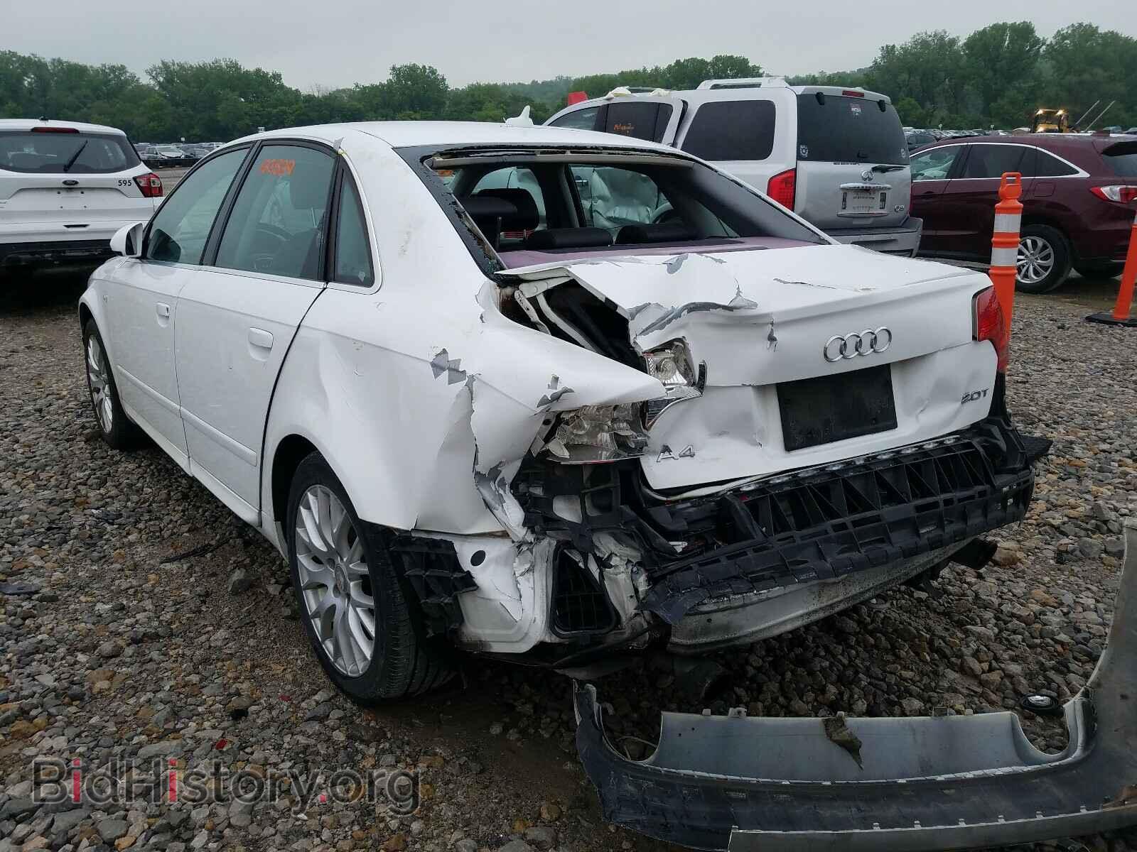 2008 AUDI A4 - VIN: WAUAF78E08A159440 - Фото 3