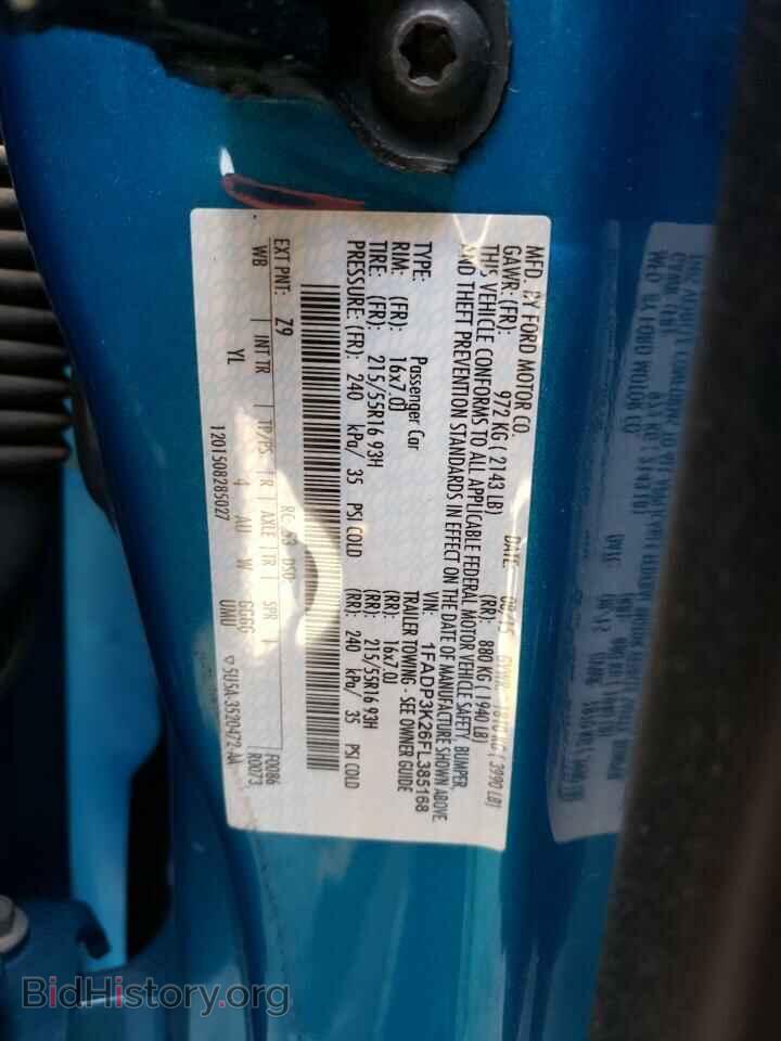 2015 FORD FOCUS - VIN: 1FADP3K26FL385168 - Фото 10