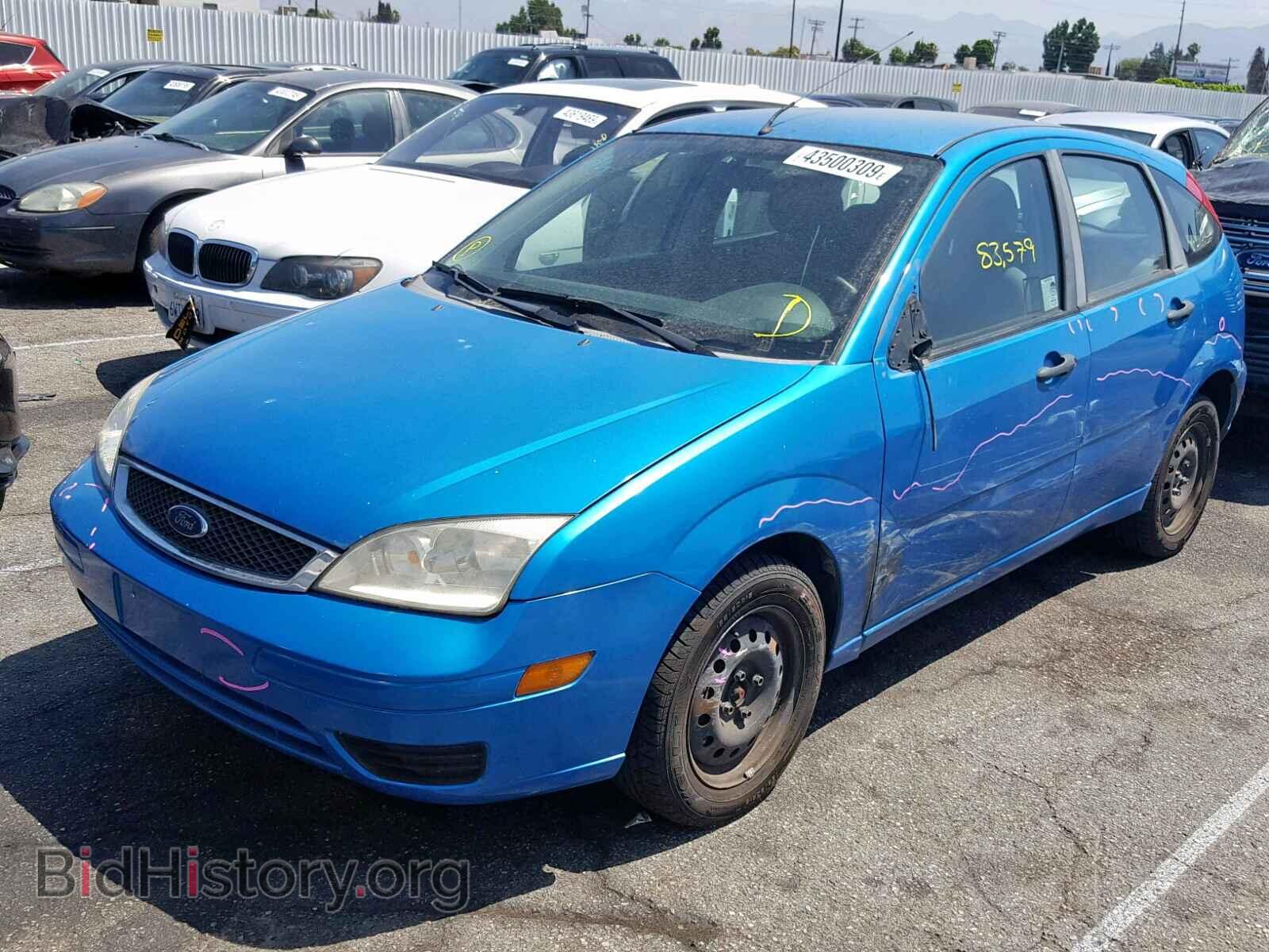 2007 FORD FOCUS - VIN: 1FAFP37N97W342486 - Фото 2