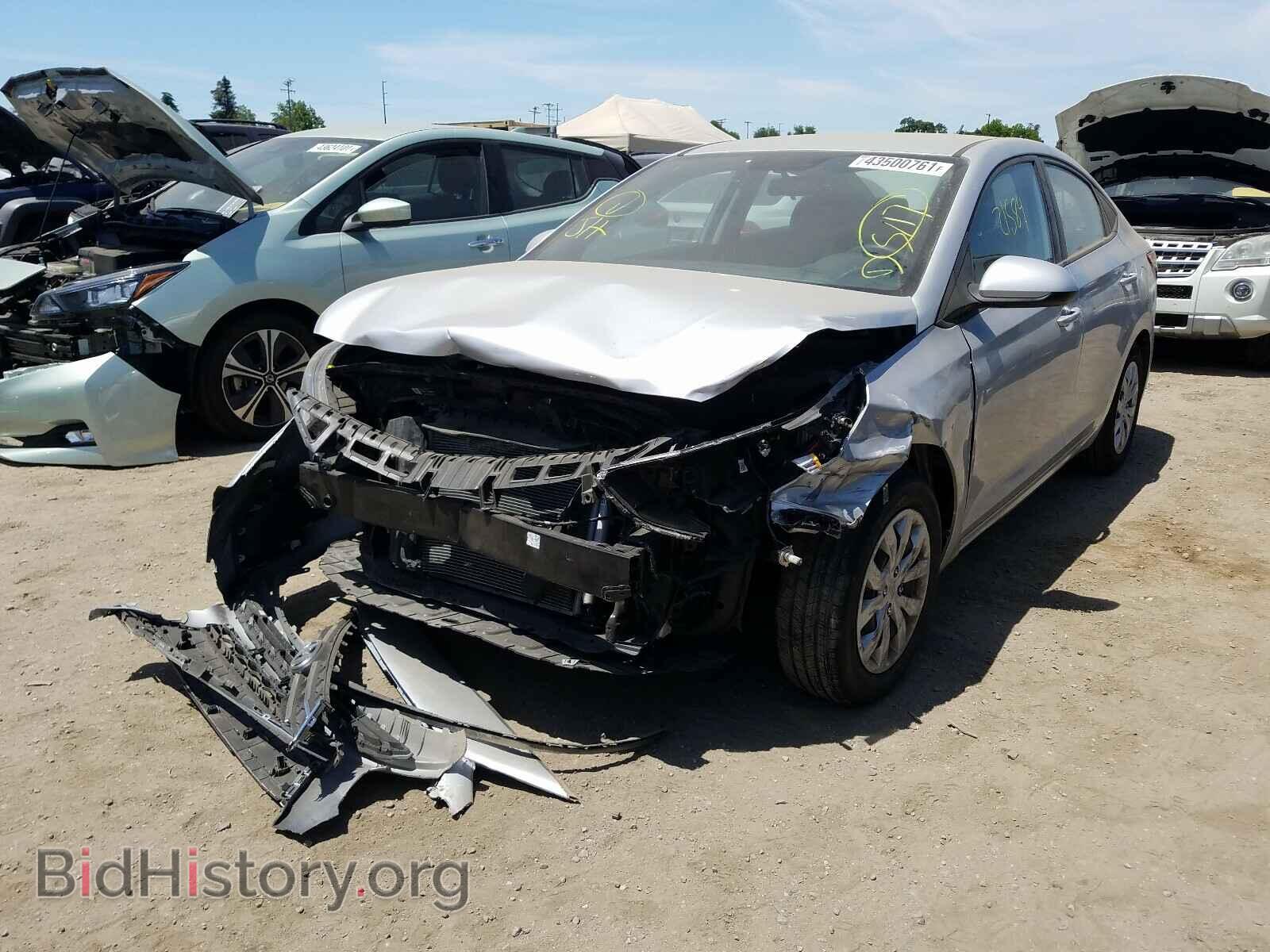 2019 HYUNDAI ACCENT - VIN: 3KPC24A35KE082230 - Фото 2