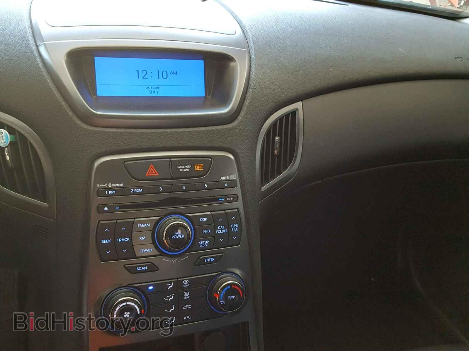 2012 HYUNDAI GENESIS - VIN: KMHHT6KD4CU070333 - Фото 9