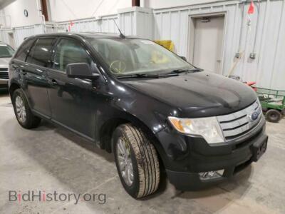 2007 Ford EDGE Edge SEL P, черный — VIN 2FMDK49C57BB39593, Copart