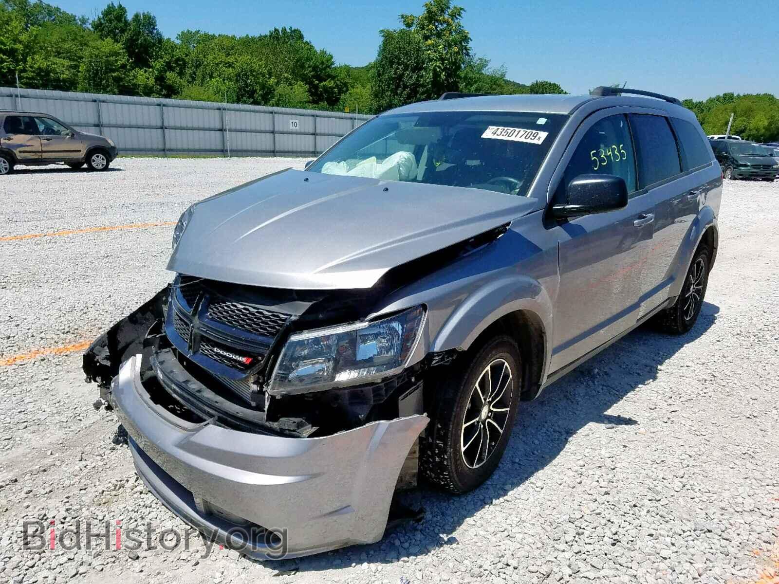 2017 DODGE JOURNEY SE - VIN: 3C4PDCAB5HT709963 - Фото 2
