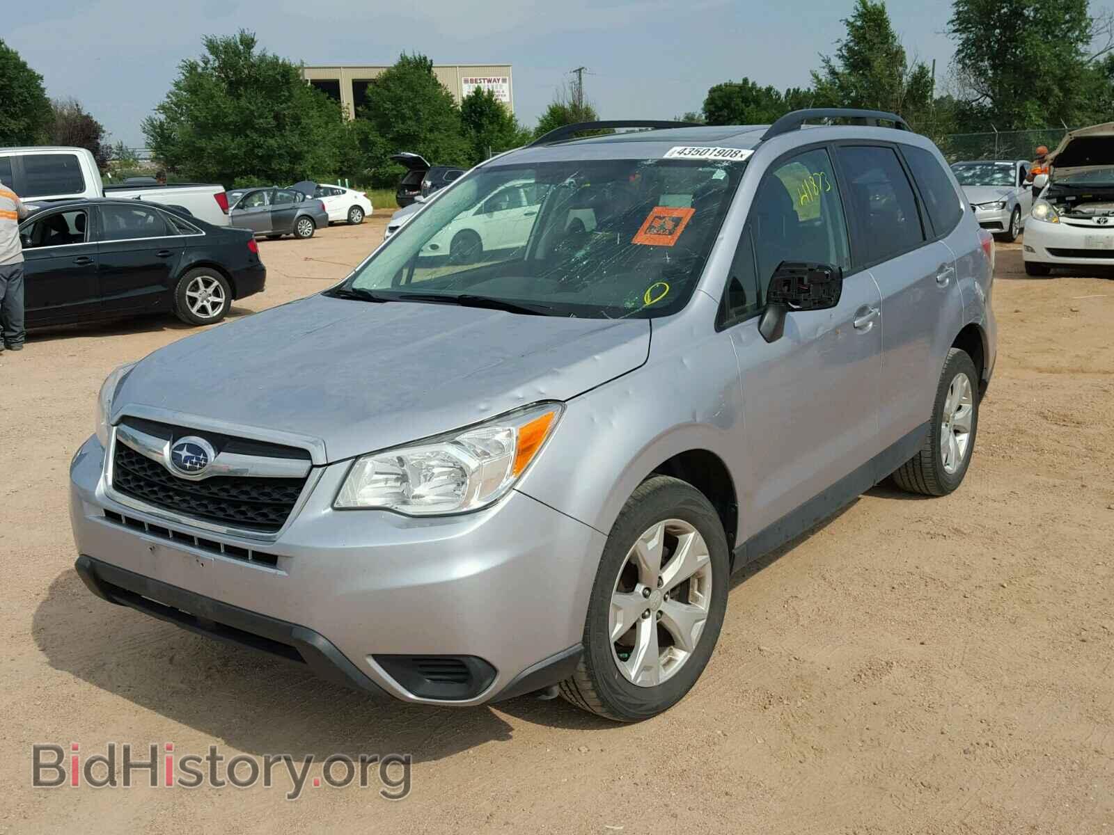 2015 SUBARU FORESTER - VIN: JF2SJADC1FH429689 - Фото 2