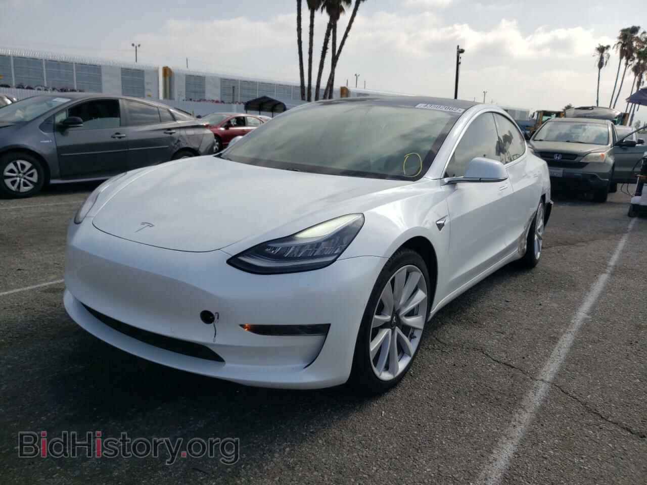 2020 TESLA MODEL 3 - VIN: 5YJ3E1EA3LF744087 - Фото 2