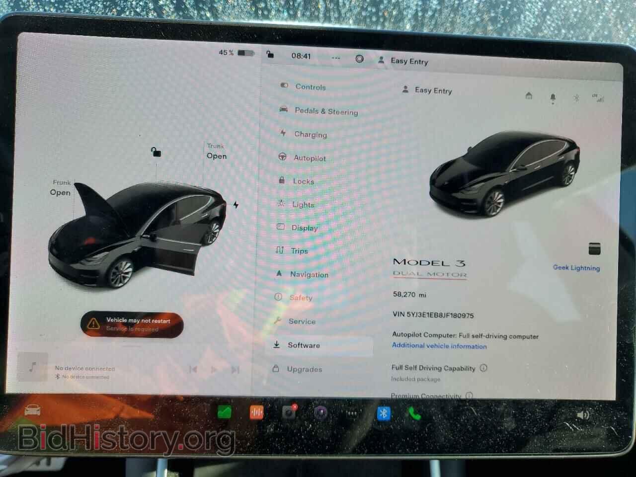 2018 TESLA MODEL 3 - VIN: 5YJ3E1EB8JF180975 - Photo 9
