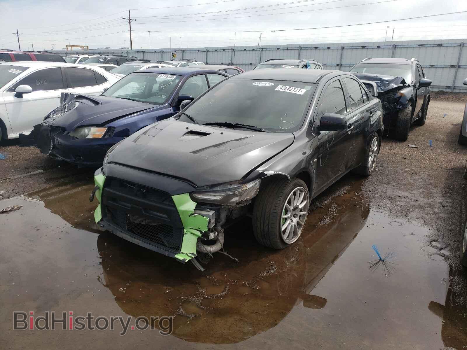 2011 MITSUBISHI EVO - VIN: JA32W8FVXBU013762 - Фото 2