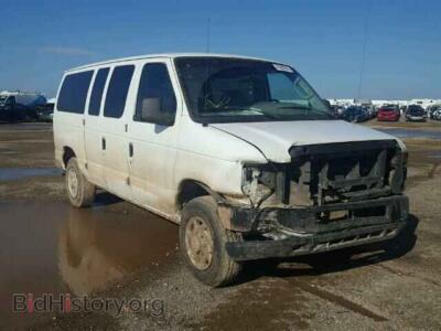 2008 Ford ECONOLINE, белый — VIN 1FBNE31L18DA74067, Copart