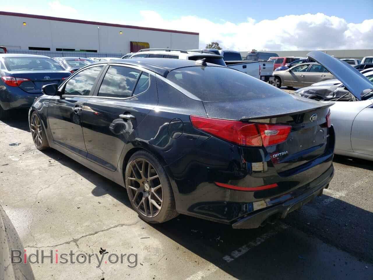 2015 KIA OPTIMA - VIN: 5XXGR4A68FG490936 - Фото 2