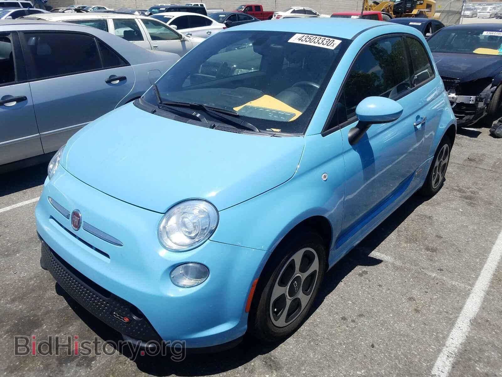 2017 FIAT 500 - VIN: 3C3CFFGE9HT620929 - Фото 2