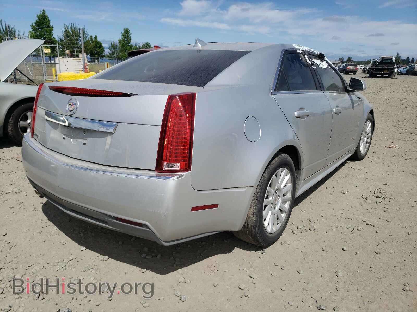 2013 CADILLAC CTS - VIN: 1G6DE5E55D0168911 - Фото 4
