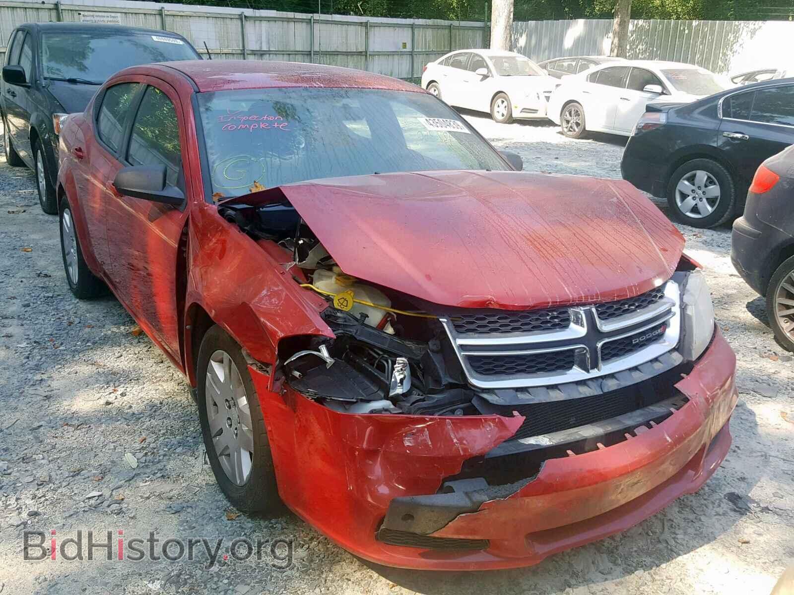 Photo 1C3CDZAB8DN638600 - DODGE AVENGER 2013