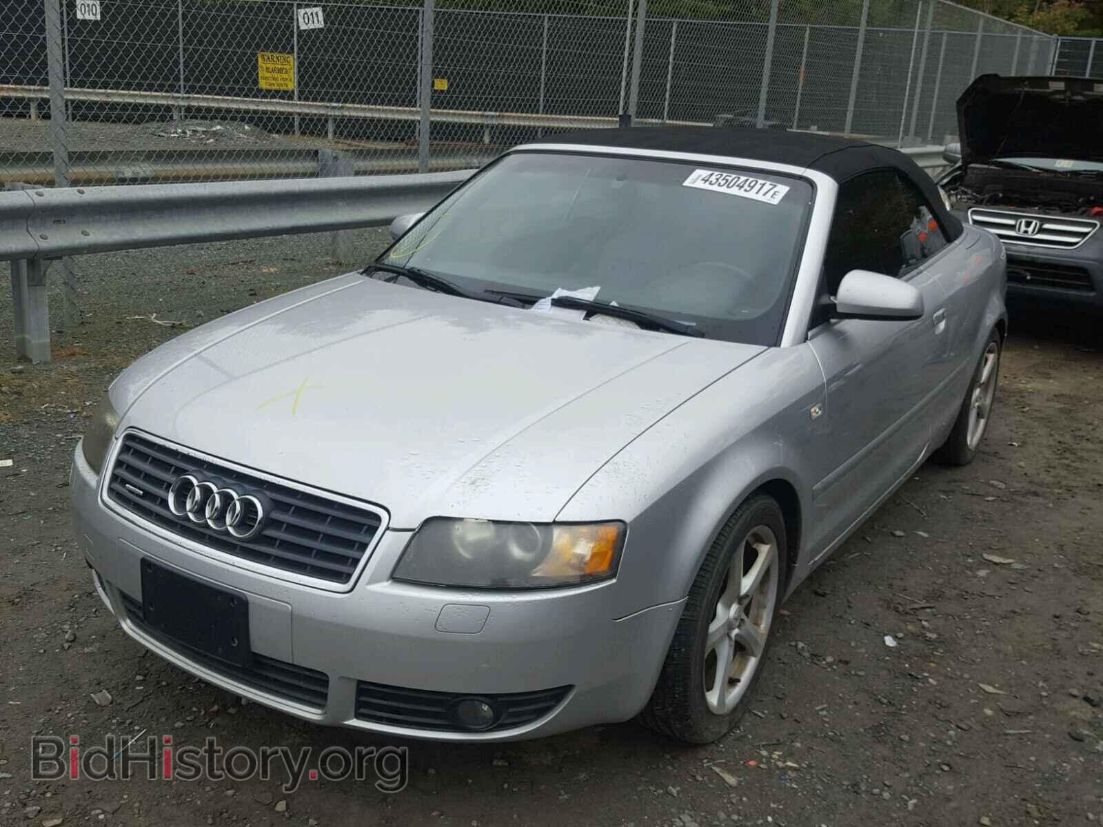 2006 AUDI A4 - VIN: WAUDT48H46K008073 - Фото 2