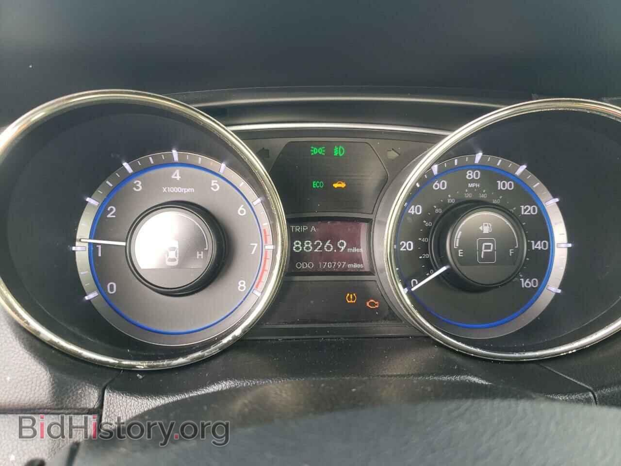 2012 HYUNDAI SONATA - VIN: 5NPEC4AB7CH444634 - Фото 9