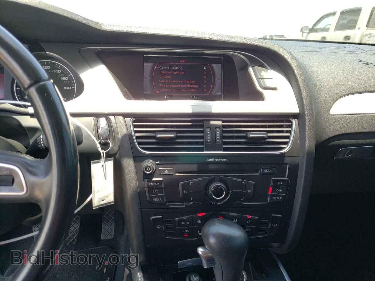 2012 AUDI A4 - VIN: WAUBFAFL6CA116748 - Фото 9