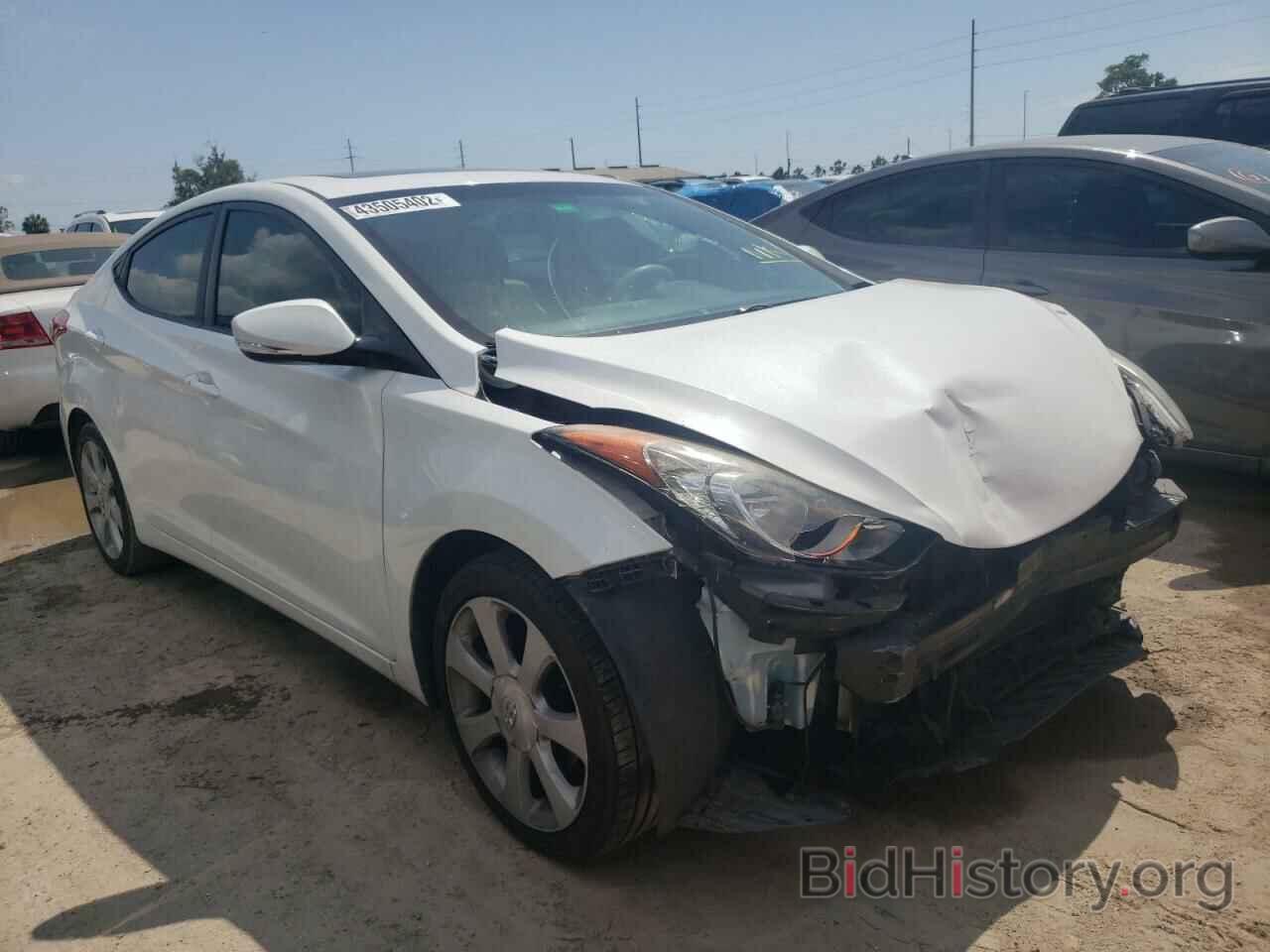 Photo 5NPDH4AE1CH082615 - HYUNDAI ELANTRA 2012