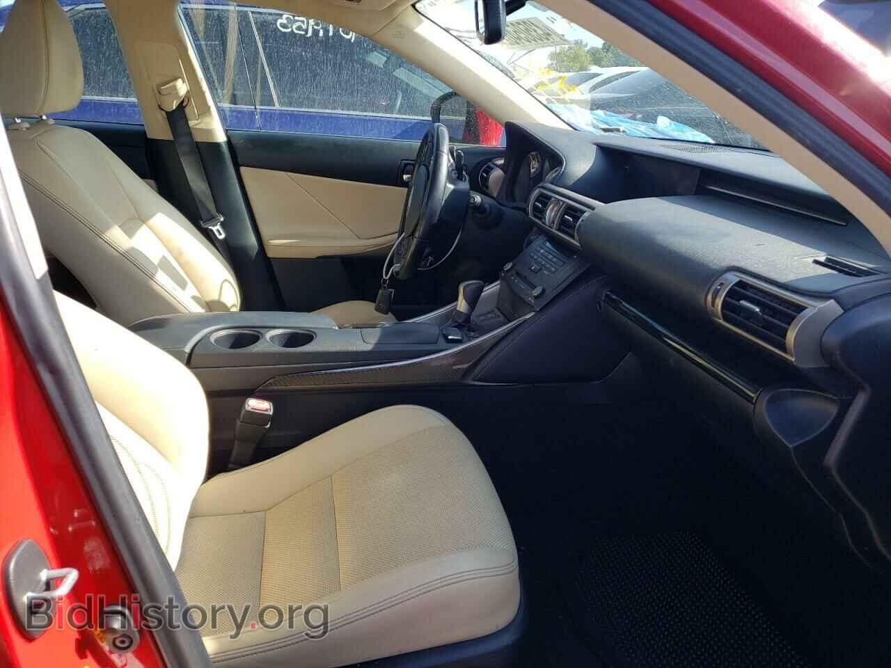 2016 LEXUS IS - VIN: JTHBE1D21G5026744 - Фото 5