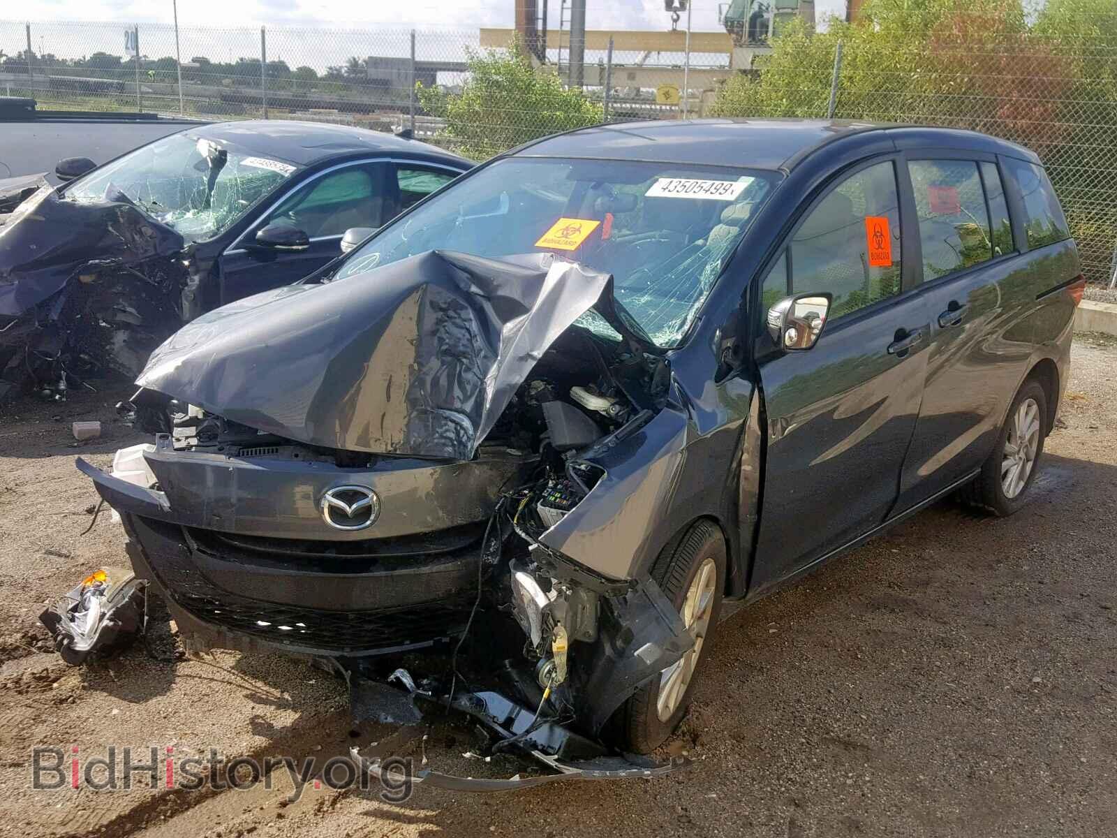 2014 MAZDA 5 - VIN: JM1CW2BL9E0174493 - Фото 2