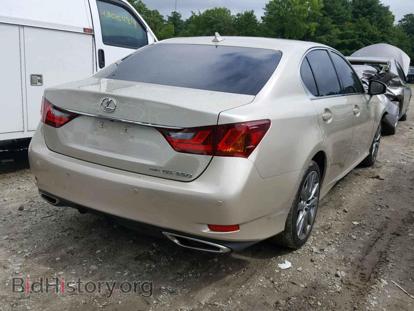 2013 LEXUS GS350 - VIN: JTHCE1BL0D5005055 - Фото 4