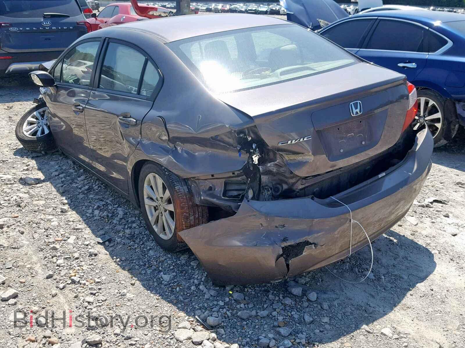 2012 HONDA CIVIC - VIN: 2HGFB2F80CH567078 - Фото 3