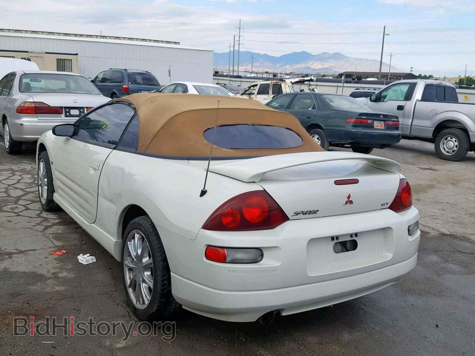 2001 MITSUBISHI ECLIPSE - VIN: 4A3AE85H41E030154 - Фото 3