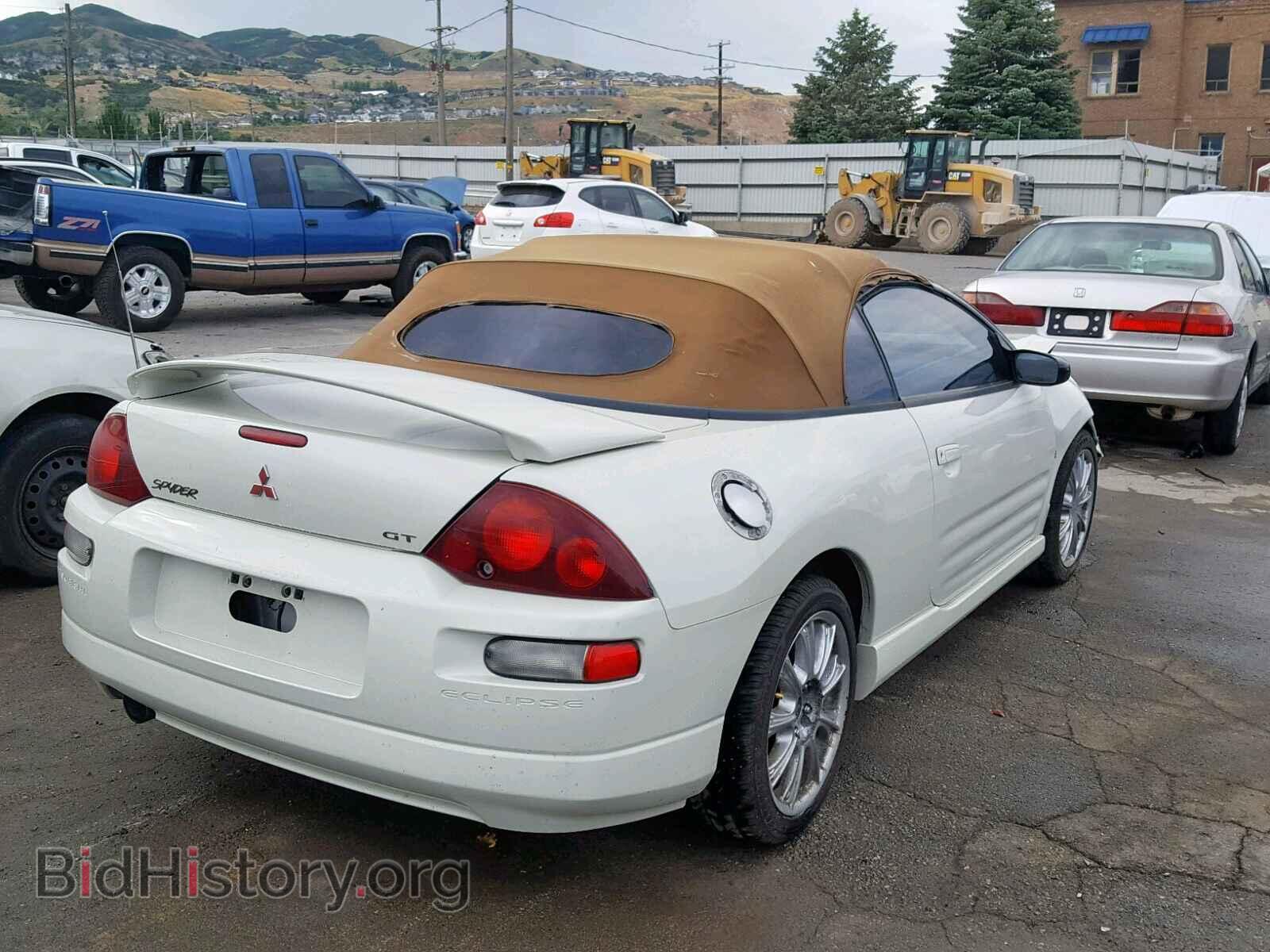 2001 MITSUBISHI ECLIPSE - VIN: 4A3AE85H41E030154 - Фото 4
