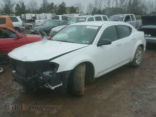 2014 DODGE AVENGER - VIN: 1C3CDZAB4EN113101 - Фото 2
