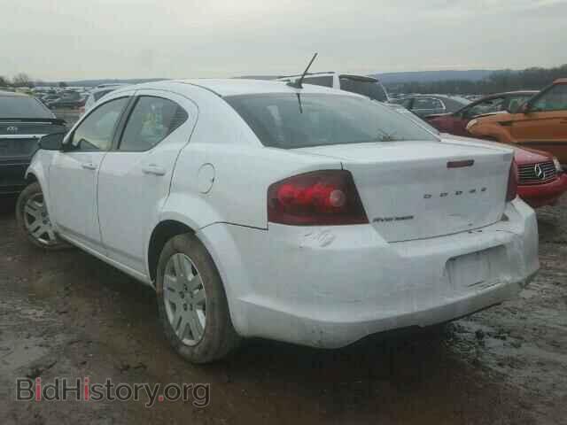 2014 DODGE AVENGER - VIN: 1C3CDZAB4EN113101 - Фото 3