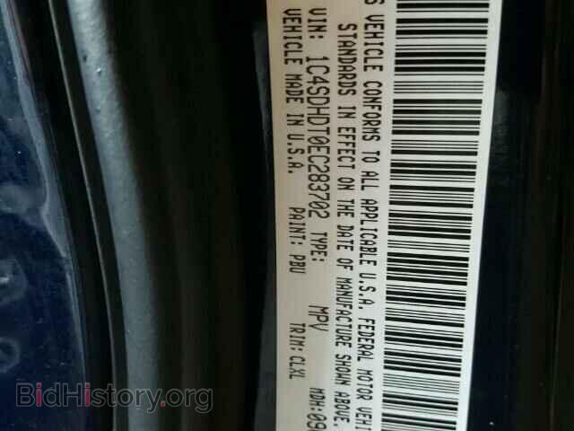 2014 DODGE DURANGO - VIN: 1C4SDHDT0EC283702 - Photo 10