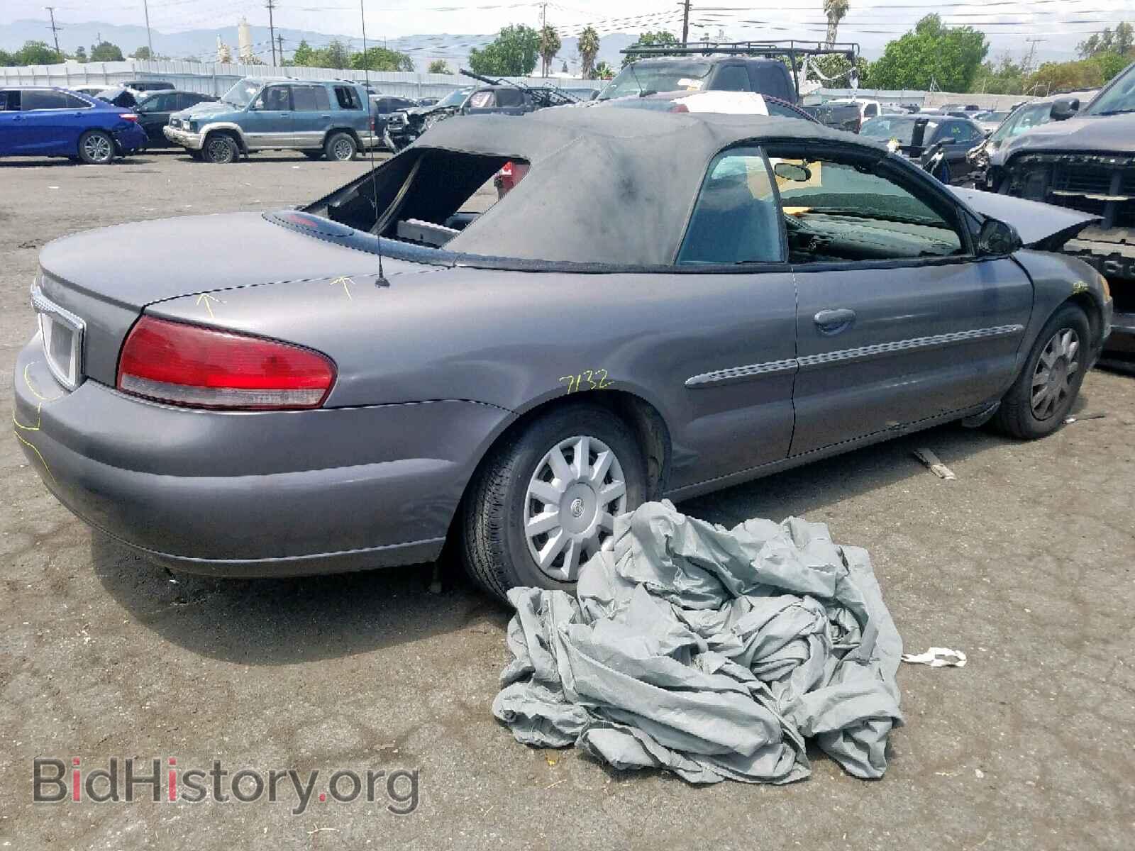 2004 CHRYSLER SEBRING - VIN: 1C3EL45X64N220069 - Фото 4