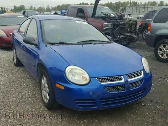 Photo 1B3ES56C05D110322 - DODGE NEON 2005