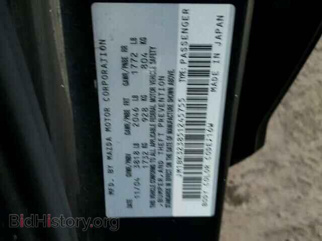 2005 MAZDA 3 S - VIN: JM1BK323851245755 - Фото 10