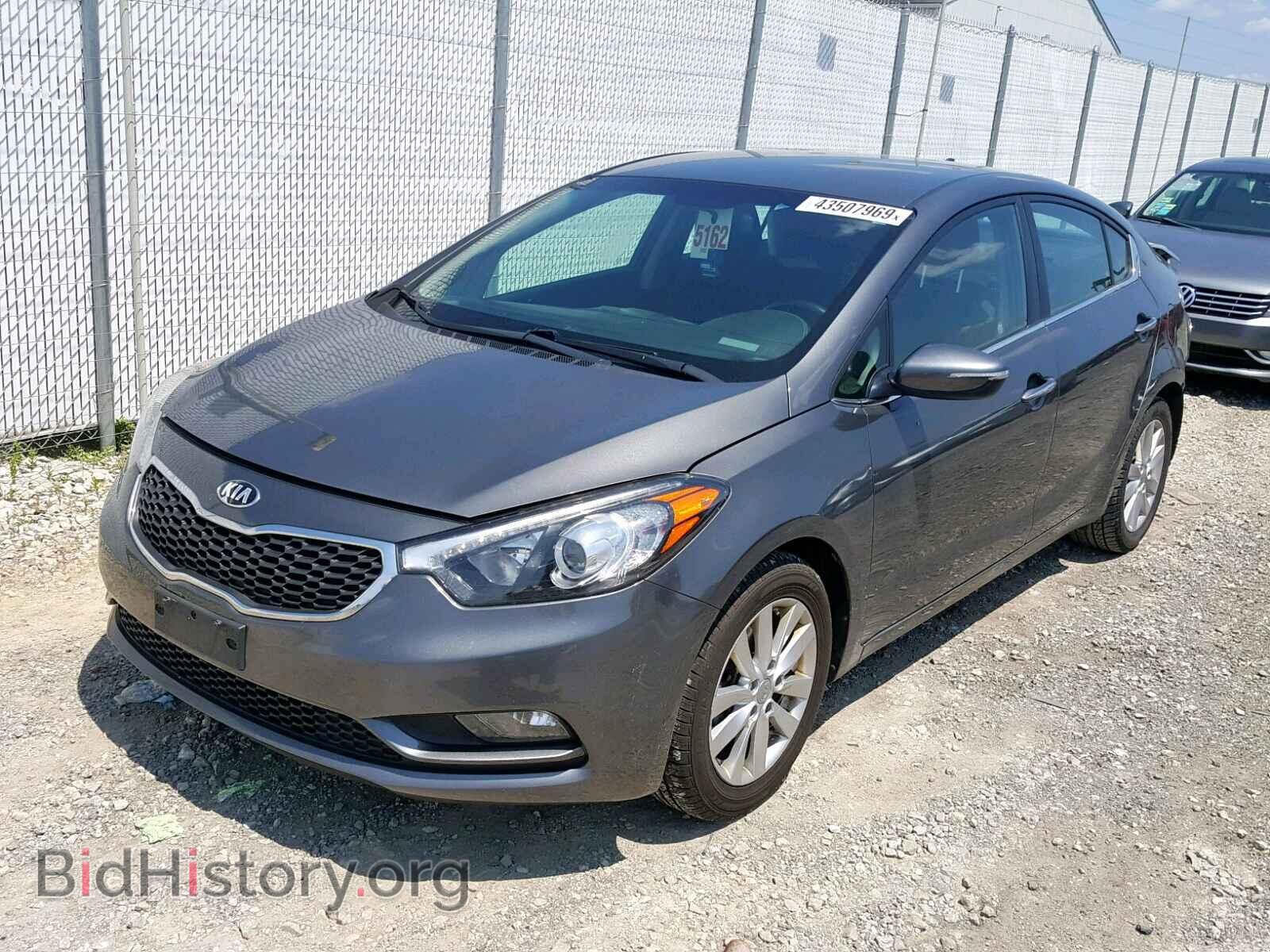 2014 KIA FORTE EX - VIN: KNAFX4A81E5114615 - Фото 2