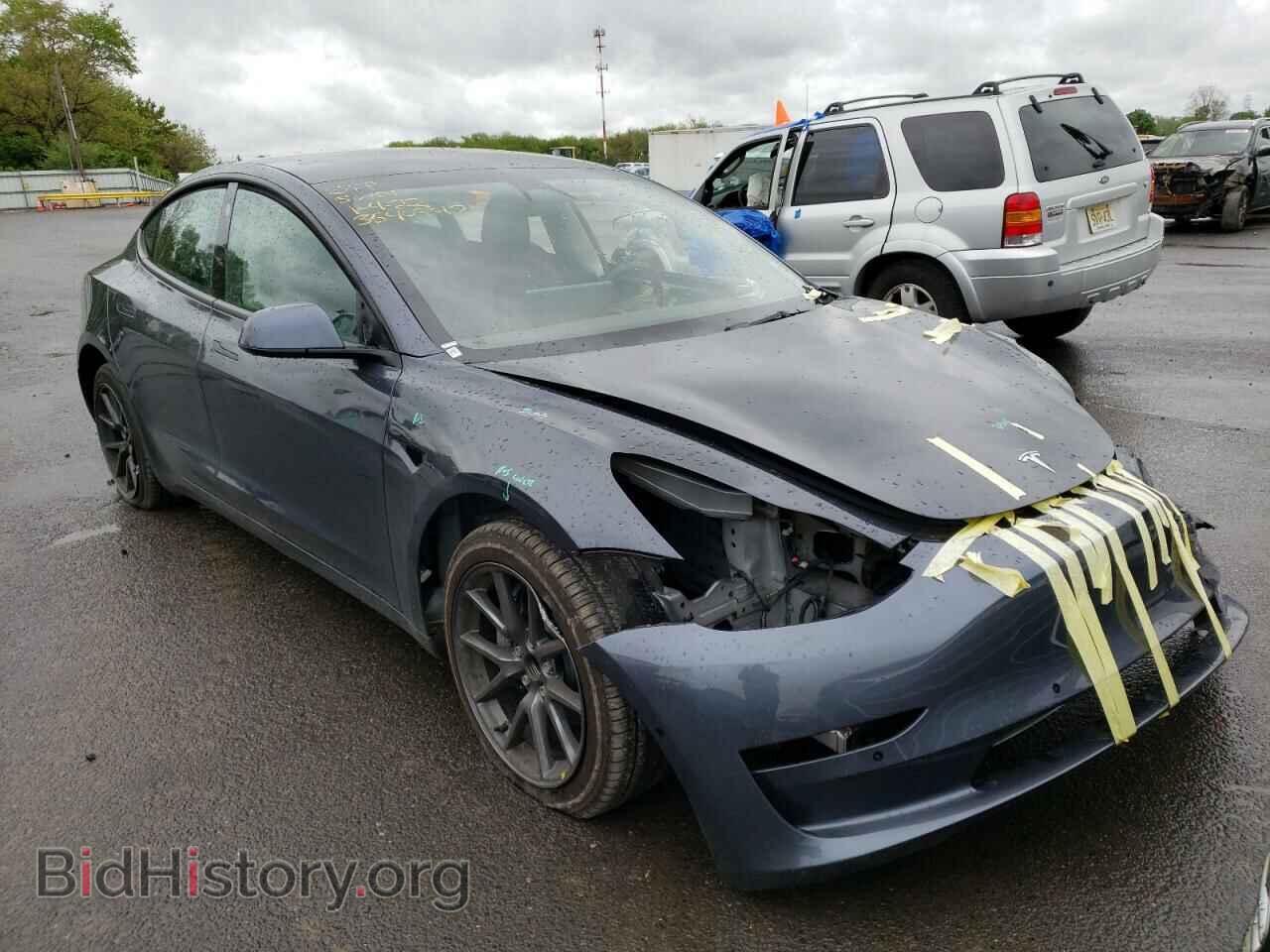 Photo 5YJ3E1EA5MF086001 - TESLA MODEL 3 2021