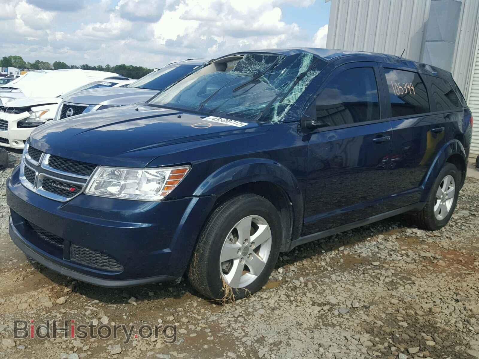 2013 DODGE JOURNEY - VIN: 3C4PDCAB2DT575875 - Фото 2
