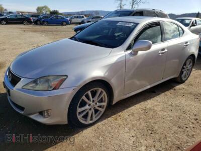 2007 Lexus IS IS 350, silver — VIN JTHBE262175013088, Copart