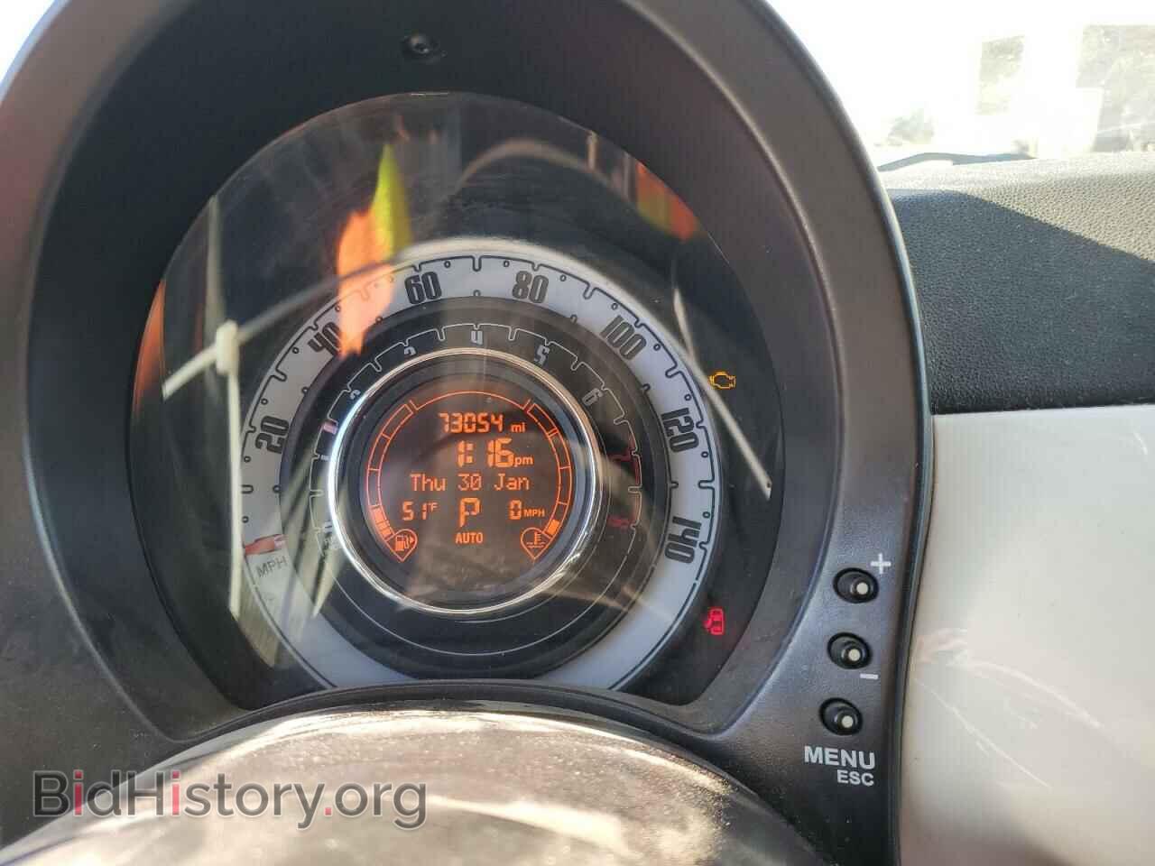2012 FIAT 500 - VIN: 3C3CFFAR3CT309243 - Фото 9