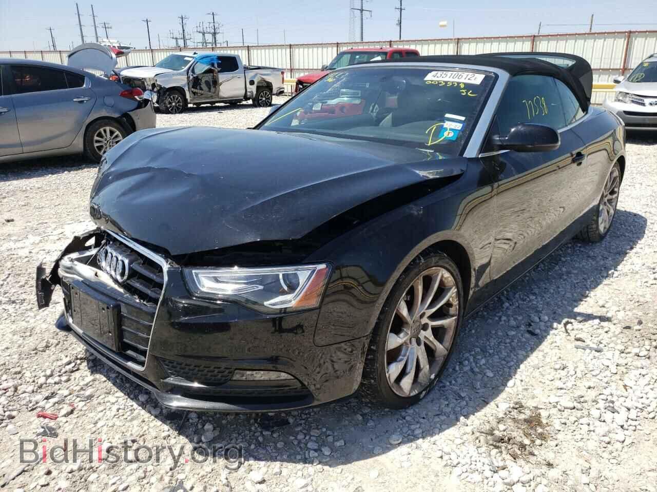 2013 AUDI A5 - VIN: WAULFAFH8DN003538 - Фото 2