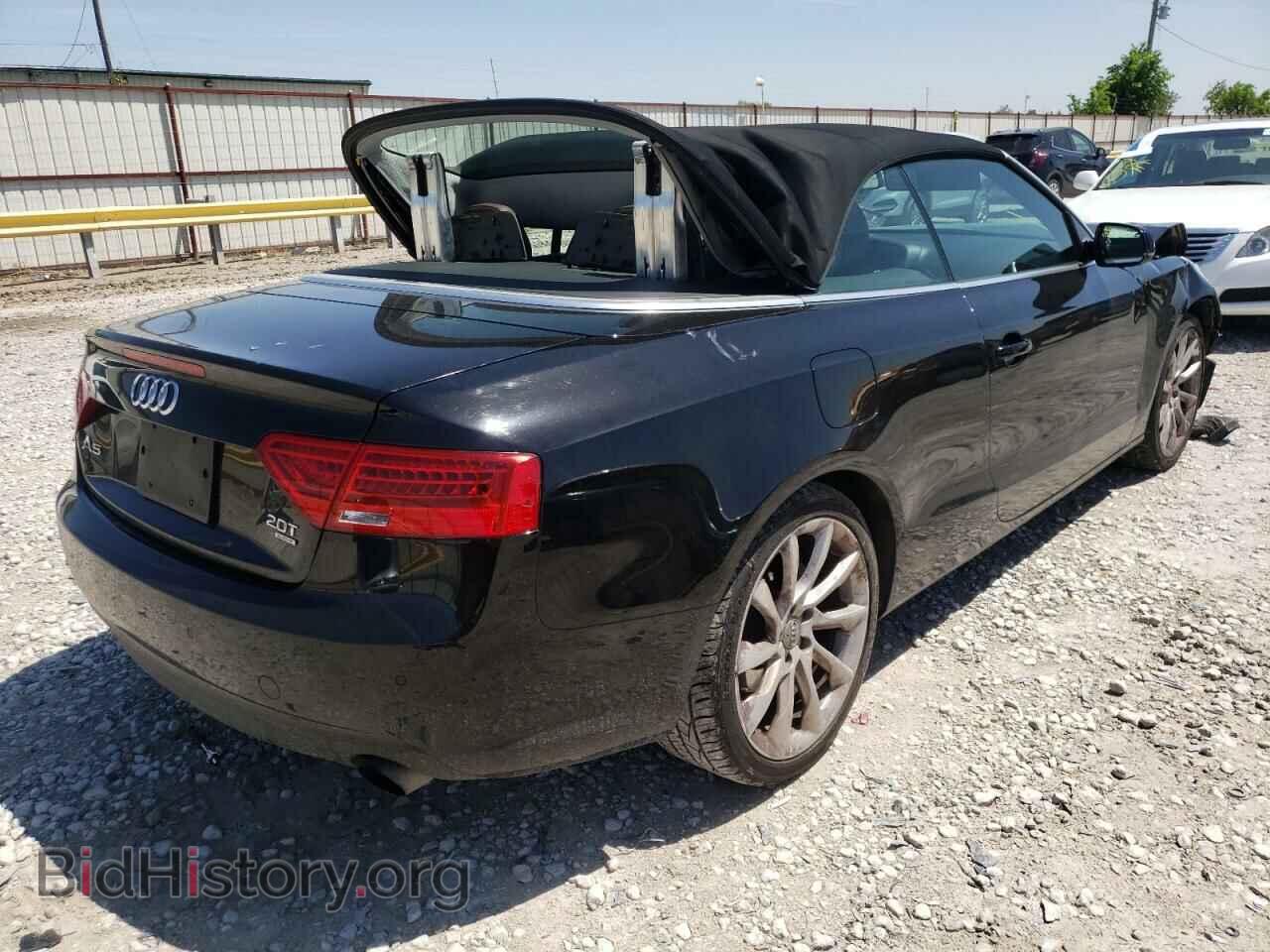 2013 AUDI A5 - VIN: WAULFAFH8DN003538 - Фото 4